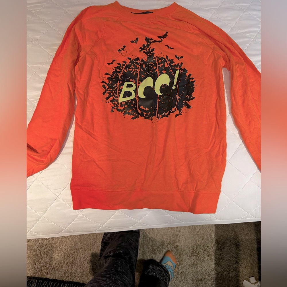 Girls Halloween Long Sleeve Shirt
